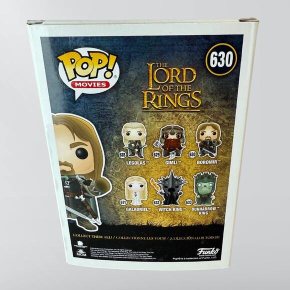 Funko Pop Lord Of The Rings Boromir #630 Figure - Picture 5 of 6